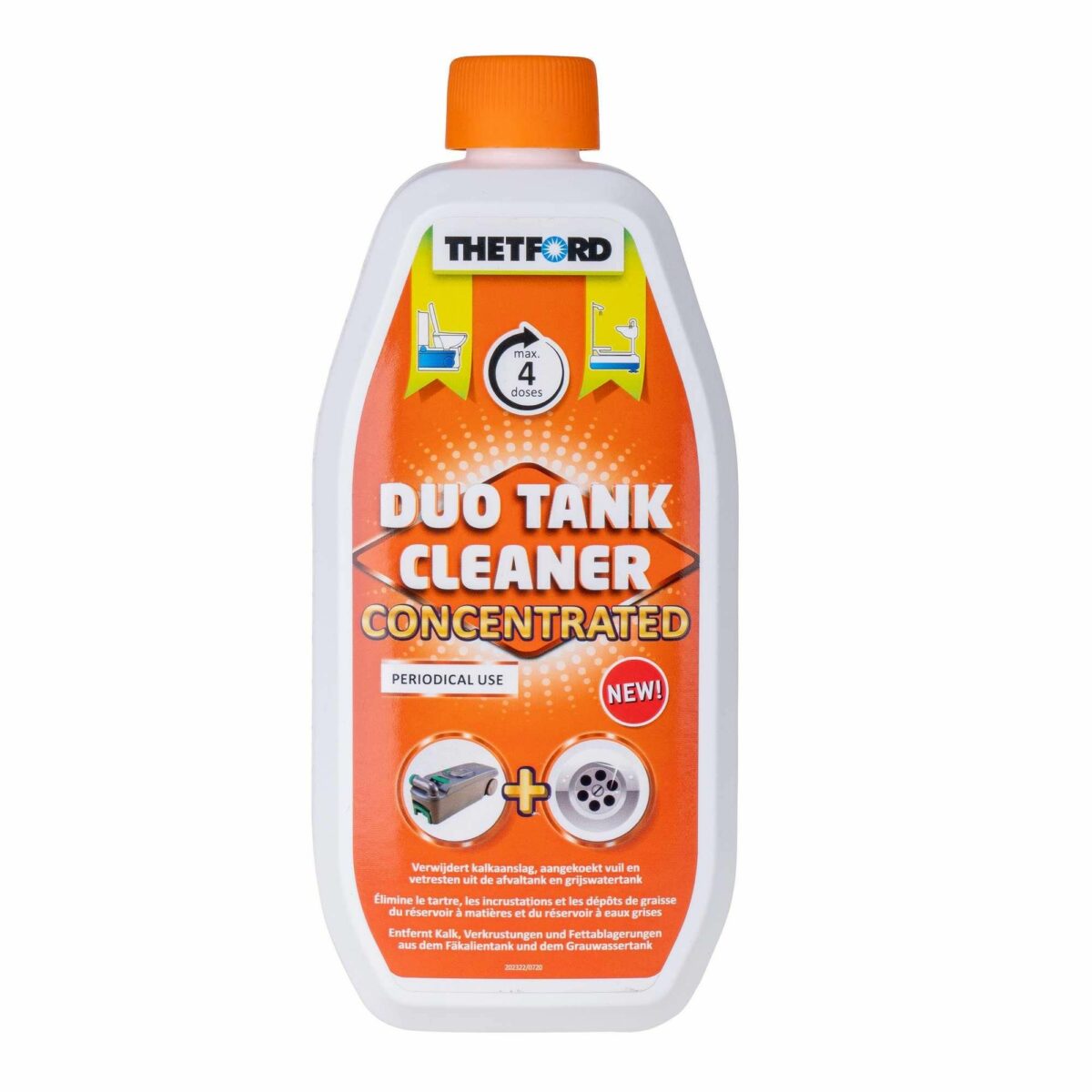 Thetford Duo tank Cleaner voorkant